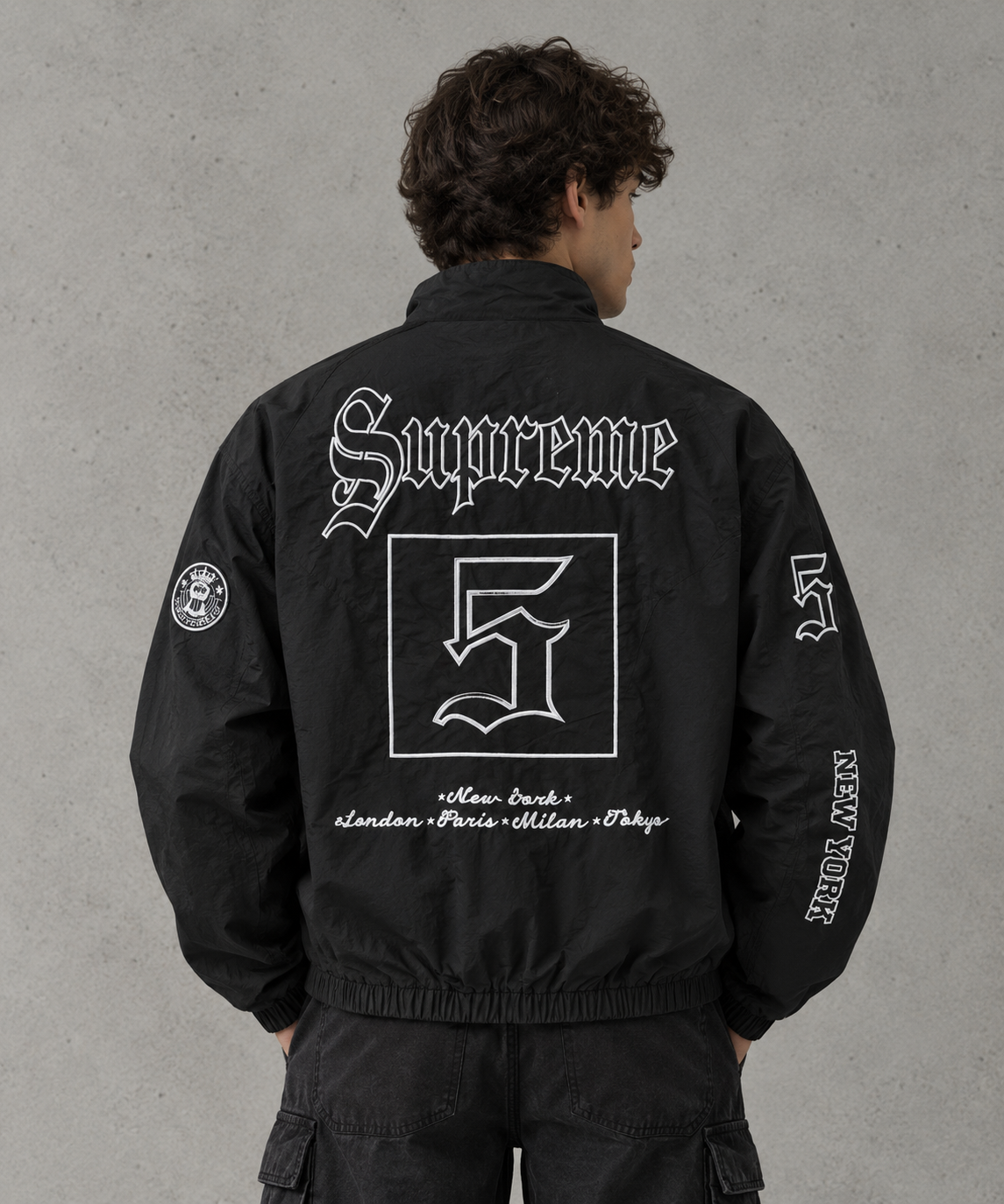 Old English Track Jacket