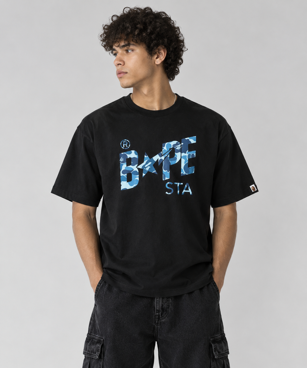 Camo STA Logo Tee