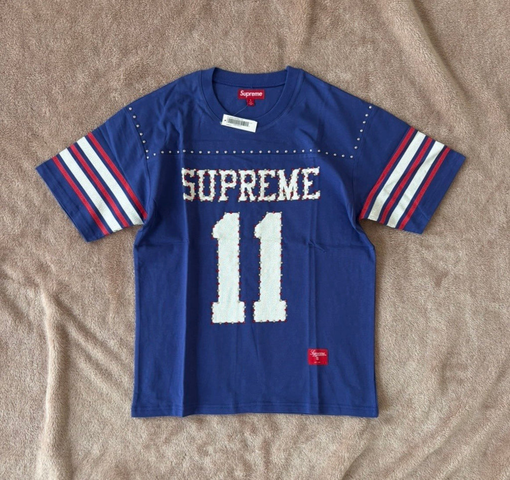 Studded S/S Football Top