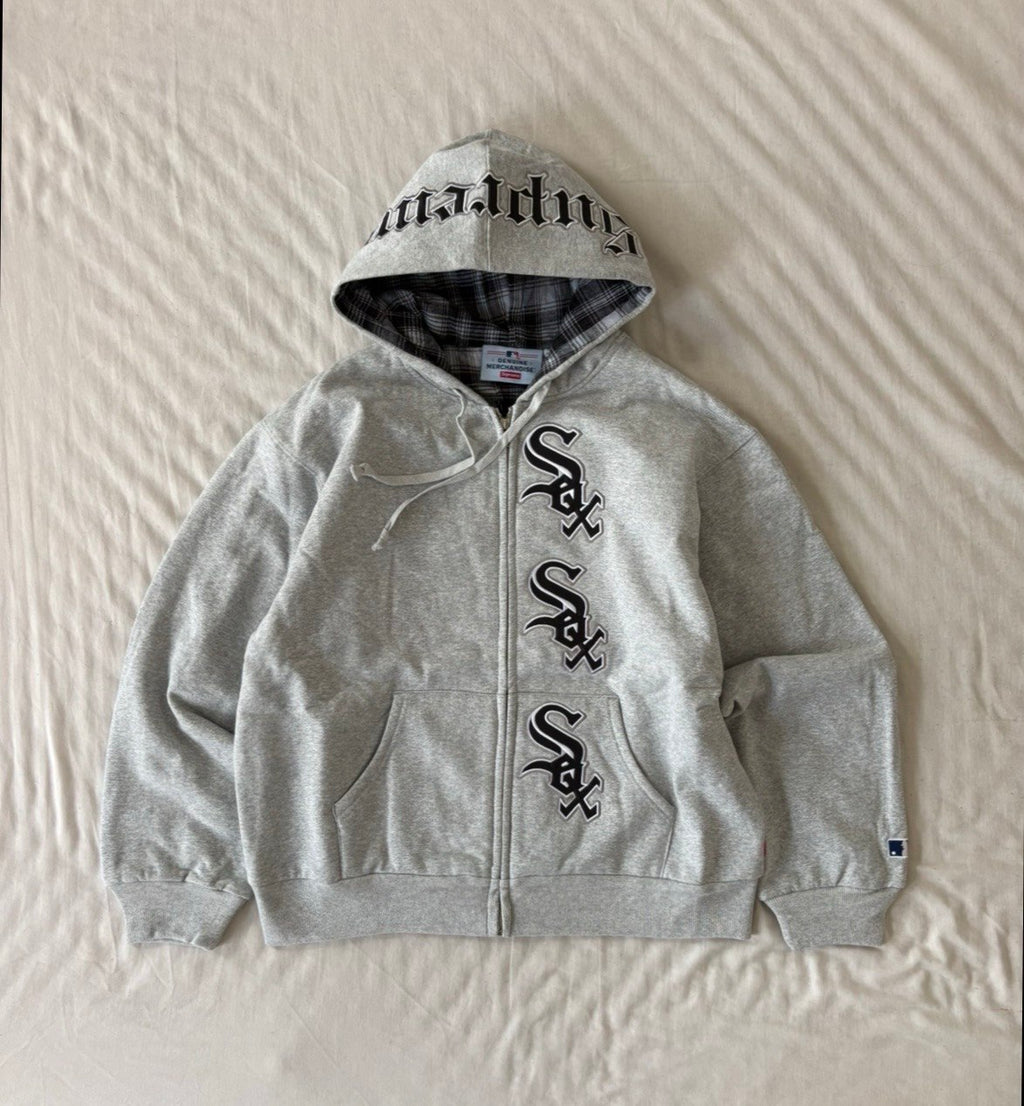 Chicago White Sox Zip Up Hooded Sweatshirt