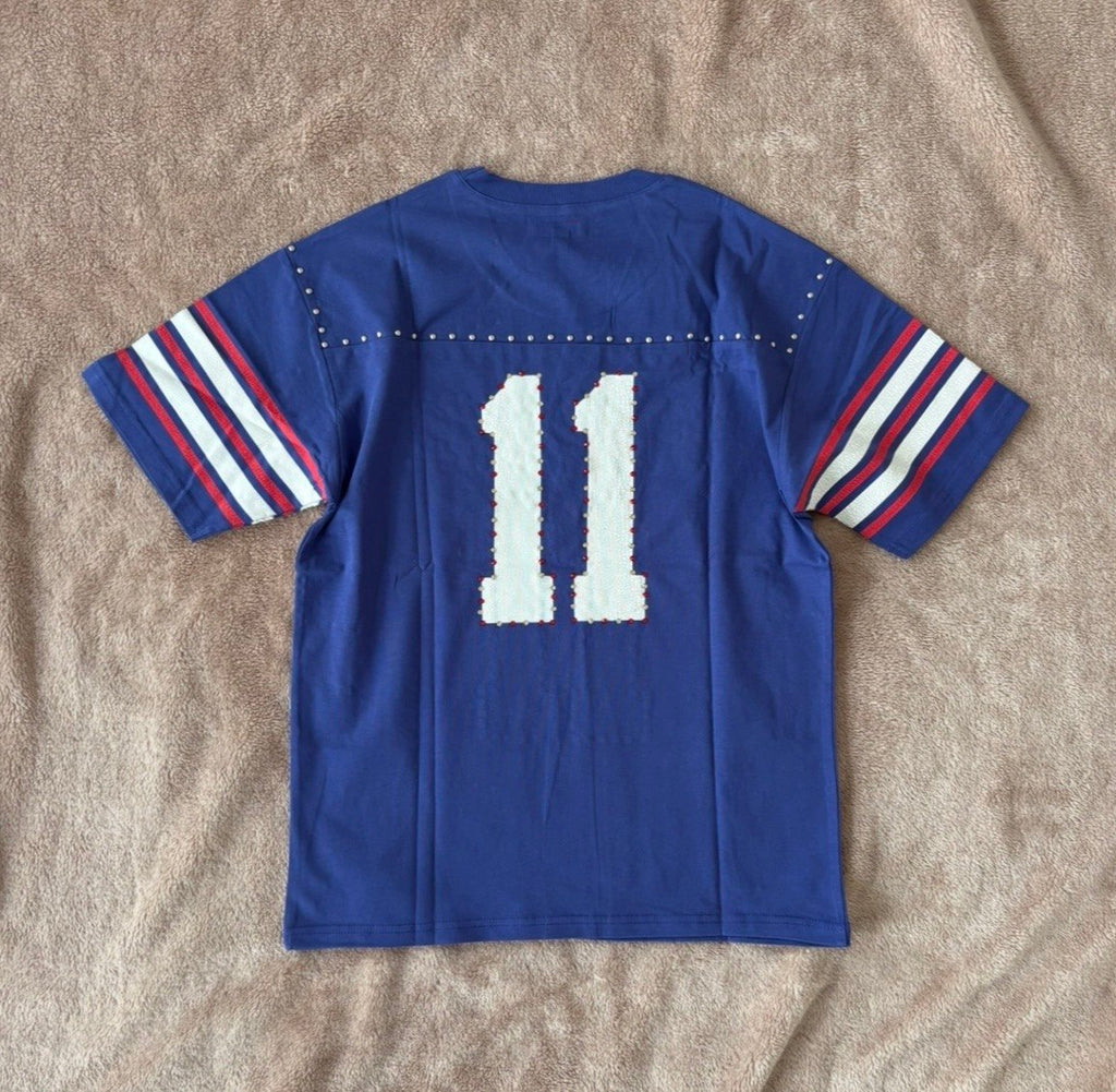 Studded S/S Football Top